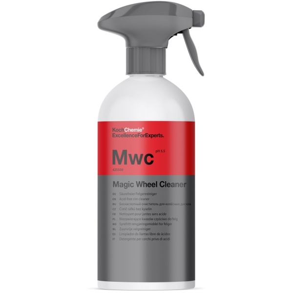 Koch Chemie Mwc Magic Wheel Cleaner Soluție Curățare Jante Neutră Cu Martor Roșu 500ML 425500